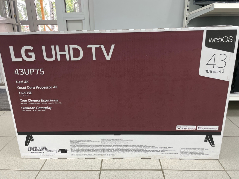 Телевизор LG 43UP75006LF 