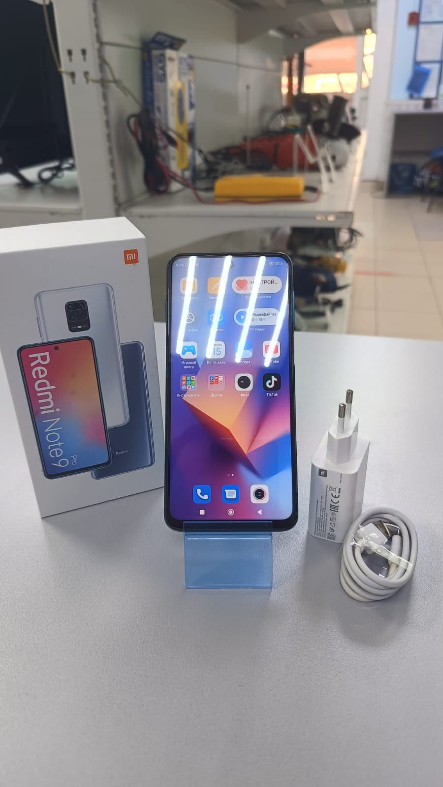 Смартфон Xiaomi Redmi Note 9 Pro, 128 ГБ, зеленый, 6 ГБ