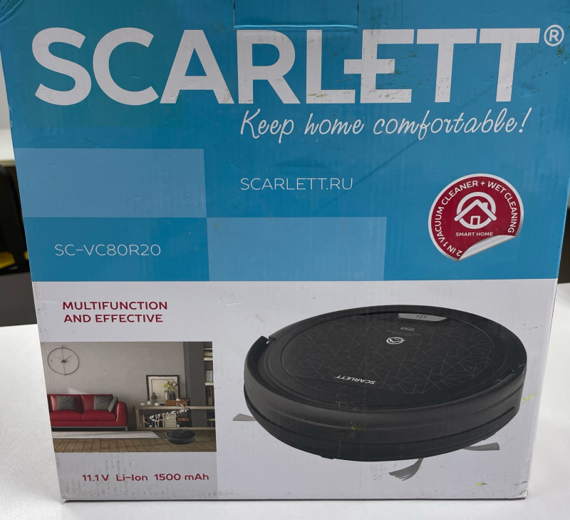 Робот-пылесос Scarlett SC-VC80R20