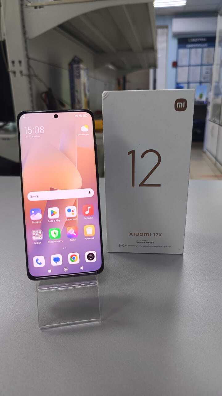 Смартфон Xiaomi 12X, 128 ГБ, серый